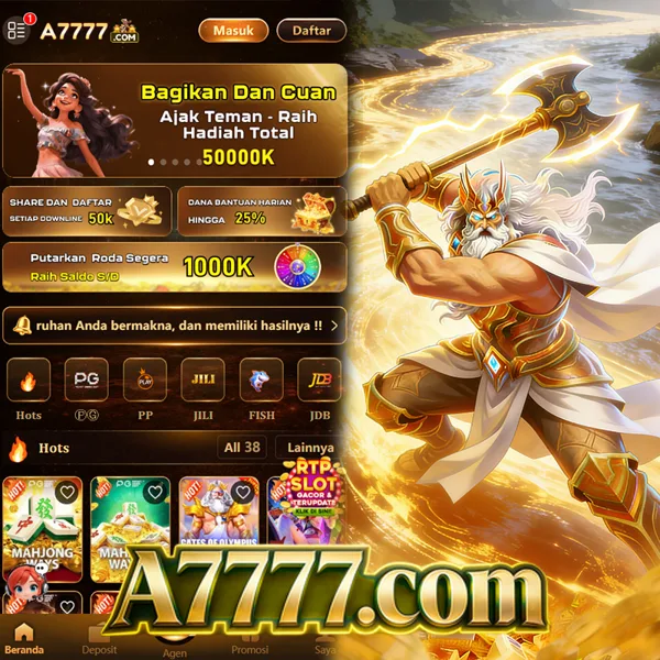 A7777 Bonus Member Baru 100%
